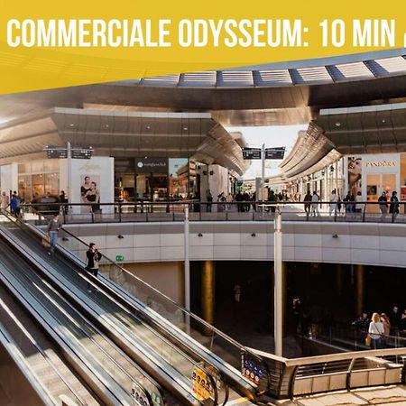 Amja Proche Clinique Saint-Roch Apt 3 Chambres 3 Salles De Bain Parking Gratuit Ideal Famille Groupe Coworking 10 Min Centre Ville 10 Min Plage 5 Min Sortie Autoroute Montpellier Exterior foto