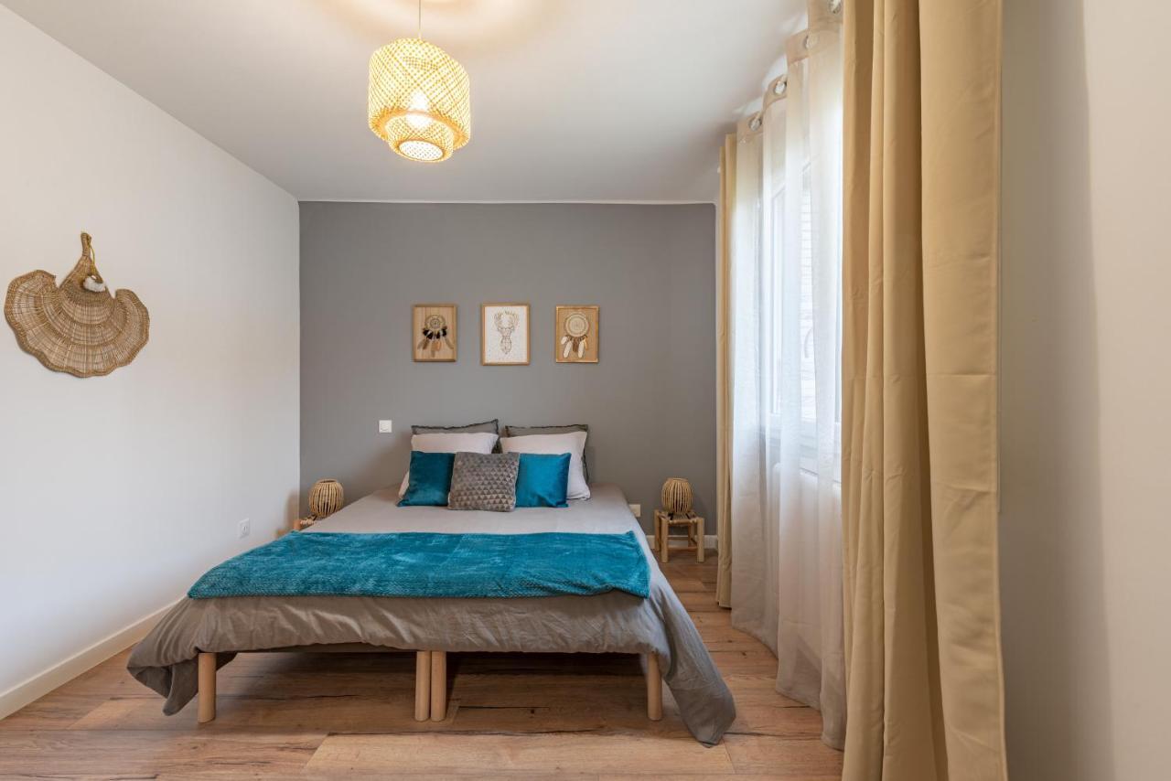 Amja Proche Clinique Saint-Roch Apt 3 Chambres 3 Salles De Bain Parking Gratuit Ideal Famille Groupe Coworking 10 Min Centre Ville 10 Min Plage 5 Min Sortie Autoroute Montpellier Exterior foto